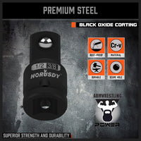 HORUSDY 5Pcs Impact Socket Adapter Set Socket Reducer 1/4 3/8 1/2 Inch Drive Kings Warehouse