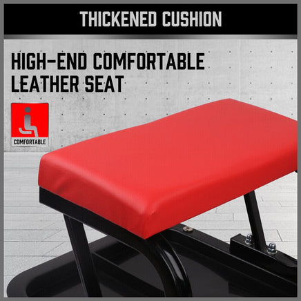 HORUSDY Rolling Creeper Seat Workshop Mechanic Stool Garage Repair Storage Tray Kings Warehouse