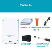 Inflatable Floating Fishing Dock Platform For Adults And Children - Plus Version Kings Warehouse