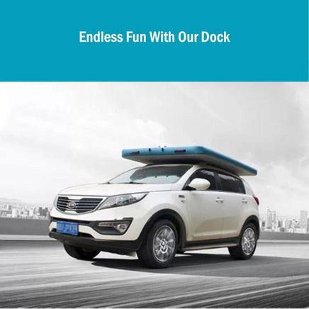 Inflatable Floating Fishing Dock Platform For Adults And Children - Standard Version Kings Warehouse