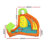 Inflatable Water Park Pool Slide Castle Playground Course 4.26 X 3.69M Mega Winter Sale Kings Warehouse