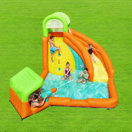 Inflatable Water Park Pool Slide Castle Playground Course 4.26 X 3.69M Mega Winter Sale Kings Warehouse