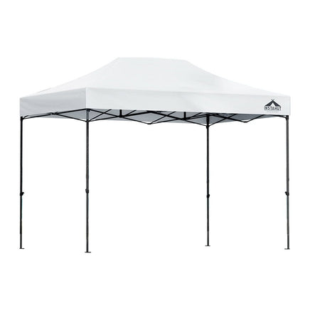 Instahut Gazebo Pop Up Marquee 3x4.5 Outdoor Wedding Gazebos Base Pod Kit White Kings Warehouse