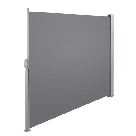 Instahut Retractable Side Awning Shade 1.8 x 3m - Grey Shading Kings Warehouse