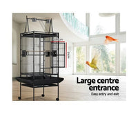 i.Pet Bird Cage Pet Cages Aviary 173CM Large Travel Stand Budgie Parrot Toys bird Kings Warehouse