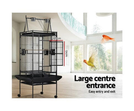 i.Pet Bird Cage Pet Cages Aviary 173CM Large Travel Stand Budgie Parrot Toys bird Kings Warehouse