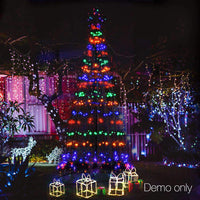 Jingle Jollys 3M LED Christmas Tree Multi Colour Kings Warehouse 