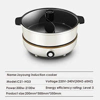 Joyoung IH Induction Cooker with Hot Pot C21-CL01, 300W-2100W Adjustable Power Supply, Separated Pot and Stove Kings Warehouse