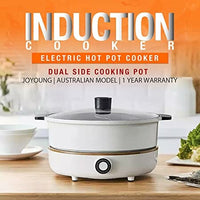 Joyoung IH Induction Cooker with Hot Pot C21-CL01, 300W-2100W Adjustable Power Supply, Separated Pot and Stove Kings Warehouse