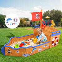Keezi Boat Sand Pit Kings Warehouse