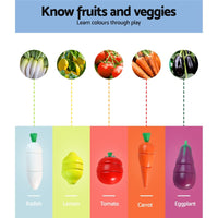 Keezi Kids Pretend Play Food Kitchen Wooden Toys Childrens Cooking Utensils Food Kings Warehouse