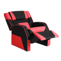 Keezi Kids Recliner Chair PU Leather Gaming Sofa Lounge Couch Children Armchair Kings Warehouse 
