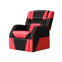 Keezi Kids Recliner Chair PU Leather Gaming Sofa Lounge Couch Children Armchair Kings Warehouse