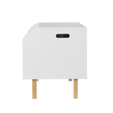 Keezi Kids Toy Box Bookshelf Storage Children Room Bookcase Organiser Display Kings Warehouse