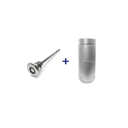 Keg King 20L Threaded Stainless Keg + A-type Spear Kings Warehouse