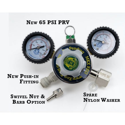 Keg King - Gas Regulator MKX For CO2 KingsWarehouse
