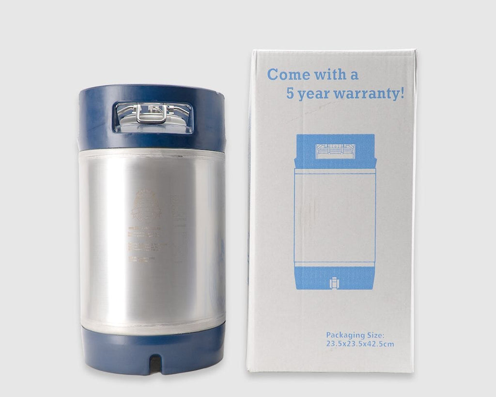 Keg King Limited Edition True Blue 9.5L Ball Lock Cornelius "corny"