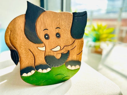 Kids Furniture stool chair elephant theme Kings Warehouse