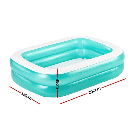 Kids Play Pool Inflatable Swimming Above Ground Pools Outdoor Toys Kings Warehouse