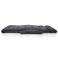 Kings Adjustable Lounger with Arms - Charcoal Furniture > Living Room Kings Warehouse