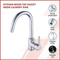 Kitchen Mixer Tap Faucet Basin Laundry Sink KingsWarehouse
