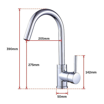 Kitchen Mixer Tap Faucet Basin Laundry Sink KingsWarehouse