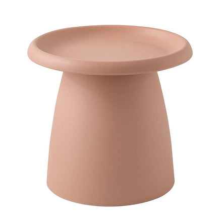 KW Coffee Table Mushroom Nordic Round Small Side Table 50CM Pink living room Kings Warehouse