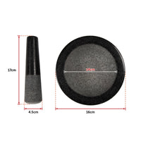 Large Pestle and Mortar Set Durable Granite Stone Spice & Herb Crusher Home & Garden Kings Warehouse