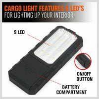 LED Light Camping Portable Magnetic Garage Work Auto Repair Torch Super Bright Kings Warehouse
