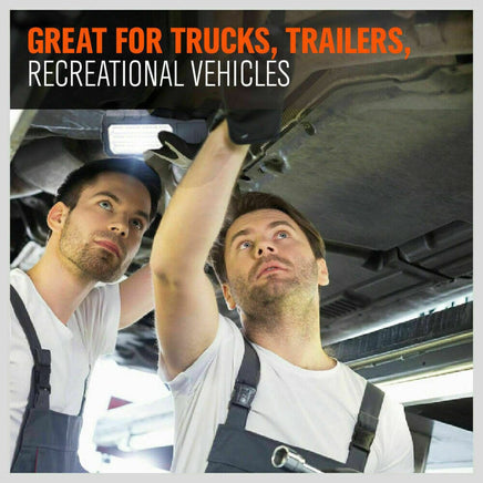 LED Light Camping Portable Magnetic Garage Work Auto Repair Torch Super Bright Kings Warehouse