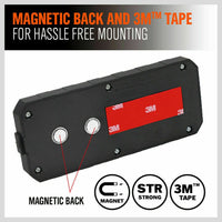 LED Light Camping Portable Magnetic Garage Work Auto Repair Torch Super Bright Kings Warehouse