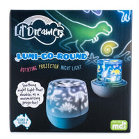 Lil Dreamers Lumi-Go-Round Dino Rotating Projector Light Kings Warehouse 