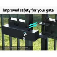 Lockmaster Automatic Electric Gate Lock for DC 24V Swing Gate Opener Gate Lock Kings Warehouse