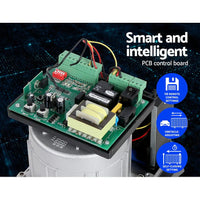 LockMaster Electric Sliding Gate Opener 1800KG With Keypad Remote 4M Rail Kings Warehouse