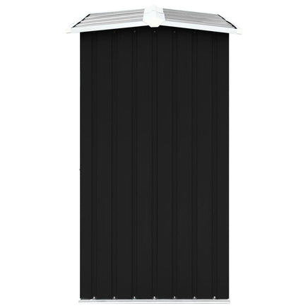 Log Storage Shed Galvanised Steel 172x91x154 cm Anthracite Kings Warehouse