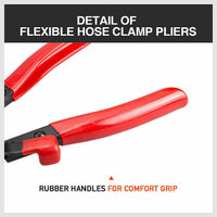 Long Hose Clamp Pliers 24" Flexible Extension Wire Oil Fuel Hose Clip Remove Kings Warehouse