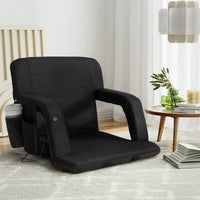 Lounge Sofa Bed With Armrest Heated Floor Recliner Futon Couch Folding Chair Cushion Kings Warehouse