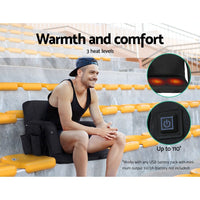 Lounge Sofa Bed With Armrest Heated Floor Recliner Futon Couch Folding Chair Cushion Kings Warehouse