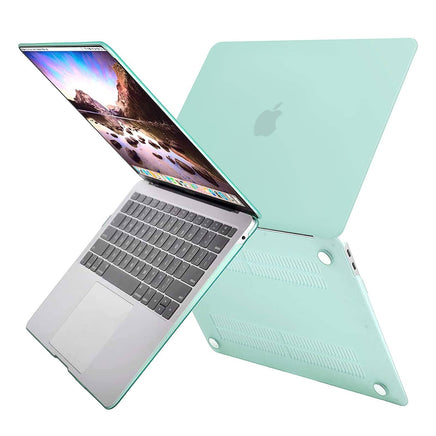 MacBook Air 13 Inch Case 2020 2019 2018, A1932, A2179, A2337 Shell Case Keyboard Cover Green Kings Warehouse