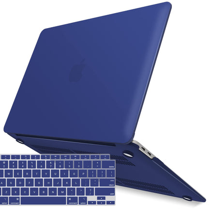 MacBook Air 13 Inch Case 2020 2019 2018, A1932, A2179,A2337 Shell Case Keyboard Cover Blue Kings Warehouse