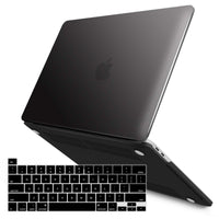 MacBook Pro 13 Inch Case 2016-2023 M1 M2 A2338 A2289 A2251 A2159 Hard Shell Case Keyboard Cover Black Kings Warehouse