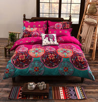 Mandala King Size Duvet Doona Quilt Cover Set Kings Warehouse