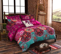 Mandala King Size Duvet Doona Quilt Cover Set Kings Warehouse