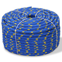 Marine Rope Polypropylene 10 mm 50 m Blue Kings Warehouse 