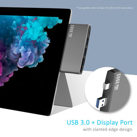mbeat Edge Pro Multifunction USB- C Hub for Microsoft Surface Pro Gen 5/6 Kings Warehouse