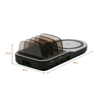 mbeat Gorilla Power 50W Qi Certified Multi-Device USB & Wireless Charging Dock Kings Warehouse