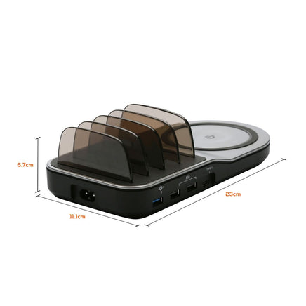 mbeat Gorilla Power 50W Qi Certified Multi-Device USB & Wireless Charging Dock Kings Warehouse