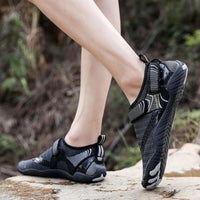 Men Women Water Shoes Barefoot Quick Dry Aqua Sports Shoes - Black Size EU41 = US7.5 Kings Warehouse 