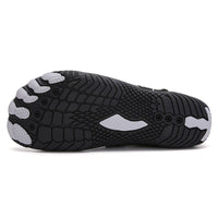 Men Women Water Shoes Barefoot Quick Dry Aqua Sports Shoes - Black Size EU41 = US7.5 Kings Warehouse