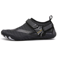 Men Women Water Shoes Barefoot Quick Dry Aqua Sports Shoes - Black Size EU41 = US7.5 Kings Warehouse